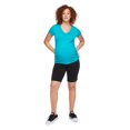 thumbnail image 1 of Paisley Sky Maternity Short Sleeve V-Neck Tee, 1 of 6