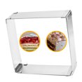 thumbnail image 1 of Amdohai Cake Mold Stainless Steel Adjustable Cake Ring Shaped Mousse, 1 of 7