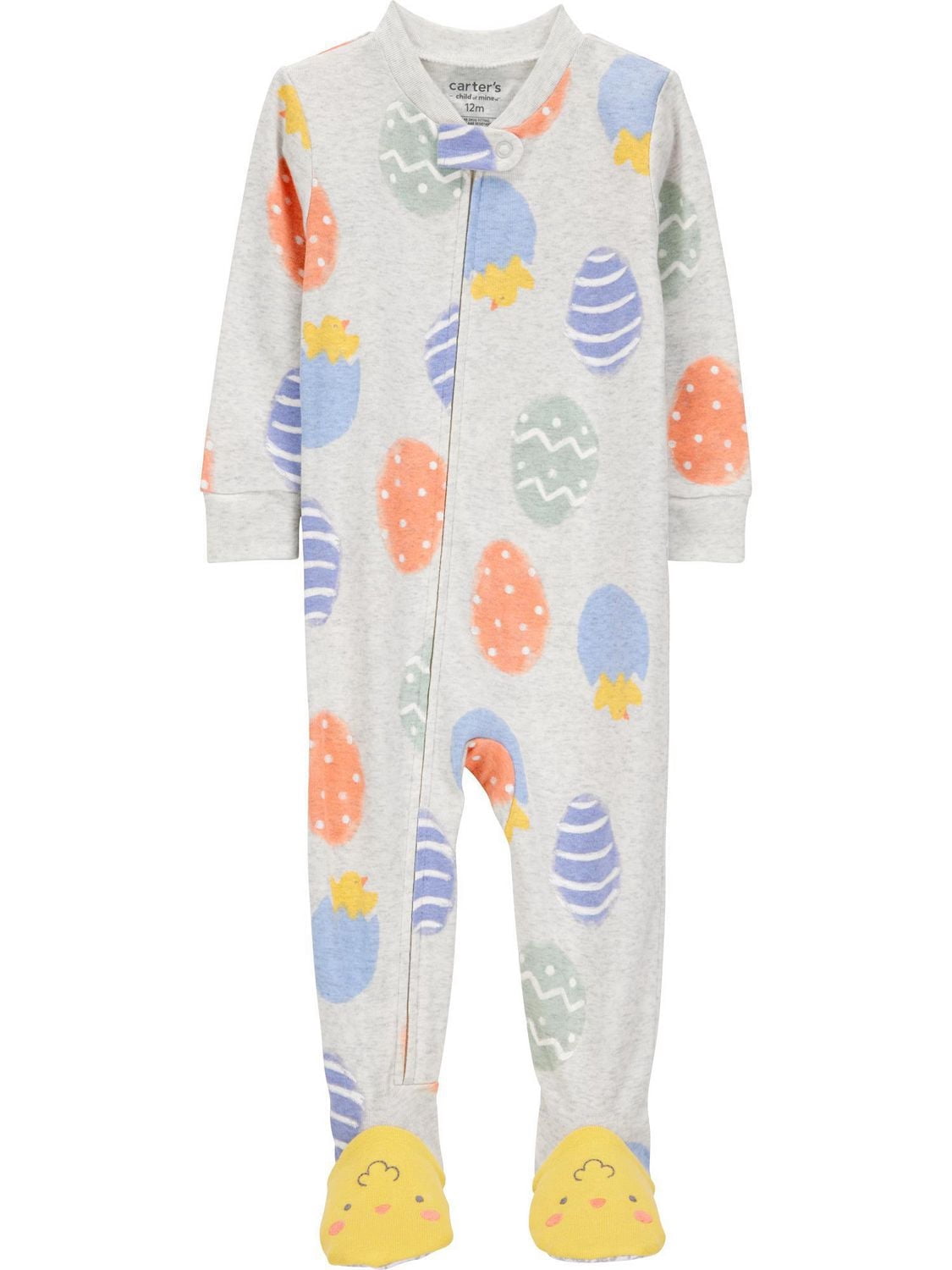 Carter's Child of Mine 1pc Cotton PJ-Multi Egg
