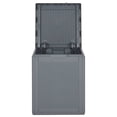 thumbnail image 3 of vidaXL Coffre de Rangement de Jardin Gris en Rotin PP 90 L, 3 of 5