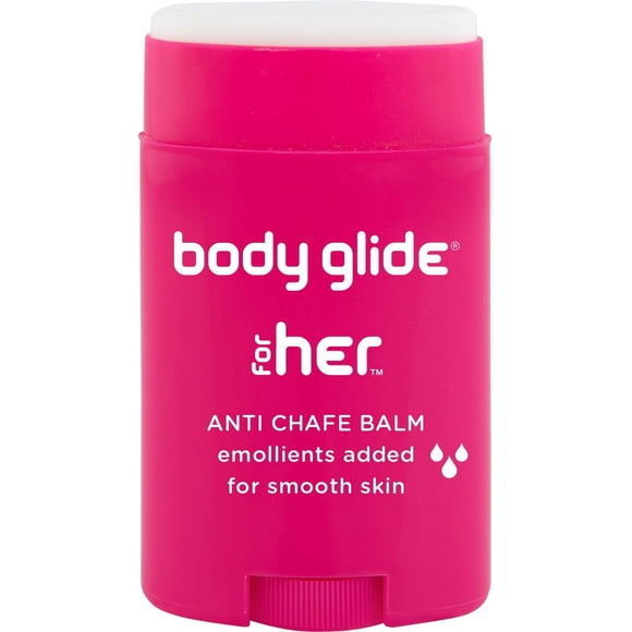 Body Glide for Her Vitamines A, B, E et F Hydratent Longue Durée la Peau Anti-Frottement 1,5 oz