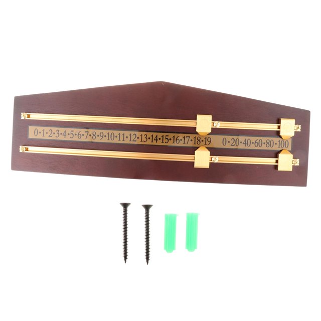 koolsoo Tableau de Billard Snooker, Tableau de Score, Fournitures pour la Maison, Rouge