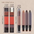 thumbnail image 2 of WIFKLSIIPG Hairline Stick Root Covers Instantly Hair Shadow Waterproof Hair Root Concealer for Thinning Hair Root Touchs up Long Wear Lasting Quick Covers Hair Root, 2 of 7