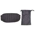thumbnail image 2 of S SERENABLE Foldable Airplane Foot Hammock Breathable Travel Black, 2 of 8