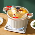 thumbnail image 1 of TopLLC Marmite à Pression Micro, Marmite à Soupe Antiadhésive de 8 L avec Cuisson à Induction, Double Anse, Grande Capacité, 1 of 9