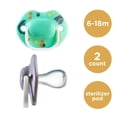 thumbnail image 4 of Tommee Tippee Sucettes Moda, Conception Symétrique, Tétine en Silicone Sans BPA, Inclut une Boîte de Stérilisation, 6-18m, 4 of 6