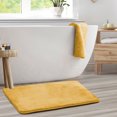 thumbnail image 1 of 1 Large Clara Clark Bath Mat Bathroom Rug - Absorbent Memory Foam Bath Rugs - Non-Slip, Thick, Cozy Velvet Feel Microfiber Bathrug, Plush Shower, Toilet- Floor Bathmats Carpet - Gold - 20"x32", 1 of 6