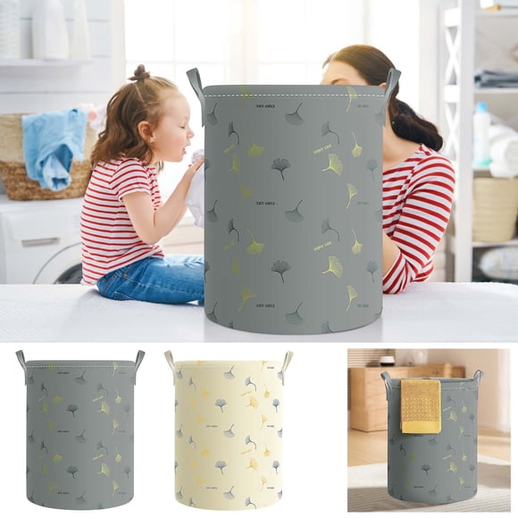 MTBLYS Foldable Laundry Basket High Capacity Dirty Clothes Storage Bucket 76 Quart Plastic Collapsible Hamper Home Bedroom Bathroom