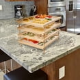 thumbnail image 3 of Drppepioner Pasta Herb Drying Racks Wooden Food-Dryer Practical Kitchen Tool, 3 of 8