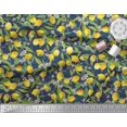 thumbnail image 3 of Soimoi Poly Georgette Fabric Leaves,Floral & Lemon Vegetable Decor Fabric Printed Yard 42 Inch Wide, 3 of 3