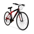 thumbnail image 4 of Vélo hybride Spin Fit Hyper Bicycles 700c pour homme, noir et bleu, pour adultes, 4 of 7