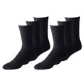 thumbnail image 1 of Daily Basic Unisex Crew Athletic Sports Cotton Socks  36 Pack (10-13, Black), 1 of 2