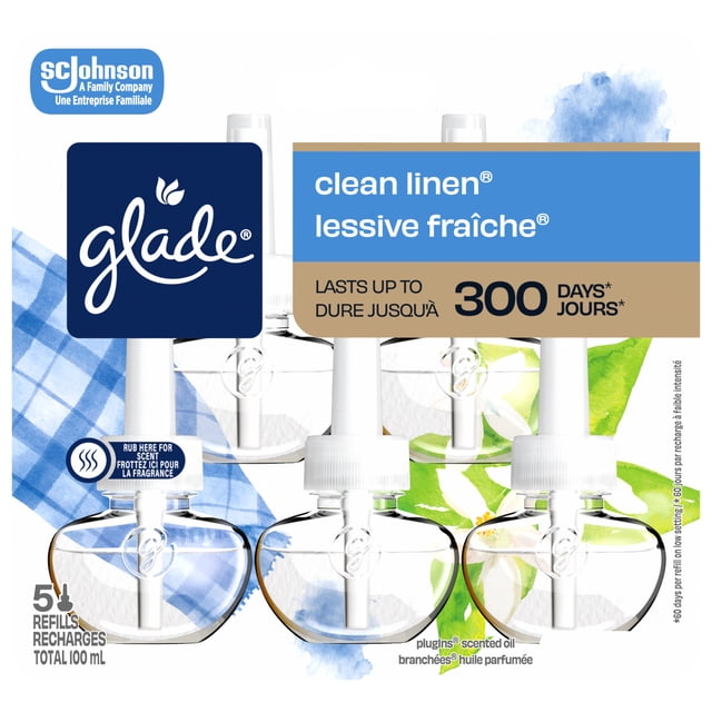 Glade PlugIns® Scented Oil 5 Refill VP - Clean Linen