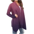 thumbnail image 5 of Pisexur Veste pour Femmes, Cardigans à devant Ouvert, Manteaux Trench, Vestes d'Automne, Mode pour Femmes, Cardigan Imprimé à Manches Longues, 5 of 5