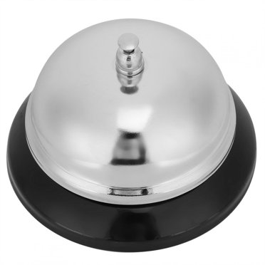 Cloche de Service, Cloche de Comptoir Durable, Résistante à l'Usure pour Comptoirs Hôtel Taille P