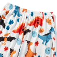 thumbnail image 5 of Halloween Pajamas Matching Sleepwear Classic Letter Print Long Sleeve Raglan Tops + Pants Set, 5 of 5