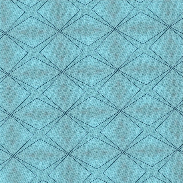 Ahgly Tapis d'Intérieur Lavable en Machine Carré Transitionnel Bleu Lierre, 8 Pieds Carré