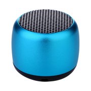 Bluetooth Speaker 2 W 34 mm 220 mAh Rechargeable Portable Wireless Audio System with 360 Degree Sound and Remote Control
