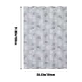 thumbnail image 3 of Rvkxad Ensemble de Rideau de Douche Moderne, Rideau de Salle de Bain Imperméable en Polyester 180x100cm avec Crochets, Rideau de Bain Toutes Saisons, Doublure de Douche, 3 of 7