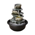 thumbnail image 3 of Indoor Waterfall Fountains Desktop Fountain for Office Meditation Decoration Style C, 3 of 8