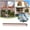 Multicolor a6020, variant on Cagogo under $5 6Pcs Window Film, One-Way Privacy Window Film, Static Cling Sun Blocking Window Tint, Heat Control Reflective Window Covering, No Glue Required Window Privacy Solution