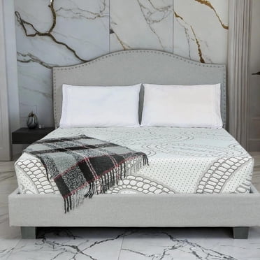 ViscoLogic Infinity Matelas Grand 10 Pouces Fabriqué au Canada Mi-Ferme Soulagement de la Pression Soutien Orthopédique Matelas en Mousse Mémoire Gel en Boîte CertiPUR-US®