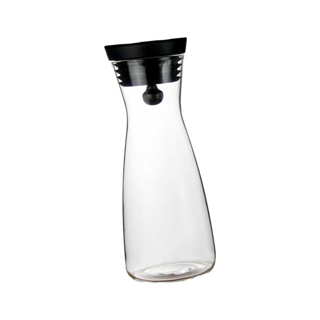 jifeng Cold Water Jug Glass Jug Glass Pitcher for Coffee Hot Cold Water Cold or Hot 800ml
