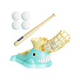 thumbnail image 4 of Almencla Kids Pitching Machine Baseball Practice Pitching Set for Indoor Outdoor Boys 6 Baseballs, 4 of 8