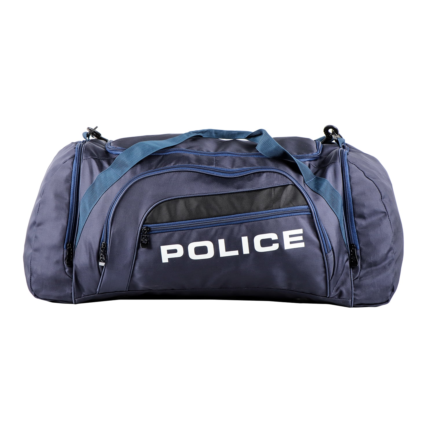 Police Hercules Wheeled Duffel Bag Luggage Travel, Gym, Navy