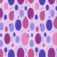 thumbnail image 1 of Ahgly Tapis d'Intérieur Lavable en Machine Carré Transitionnel Fleur Rose, 5 Pieds Carré, 1 of 7