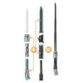 thumbnail image 3 of Star Wars Lightsaber Forge Ahsoka Tano Electronic White Lightsaber, 3 of 10