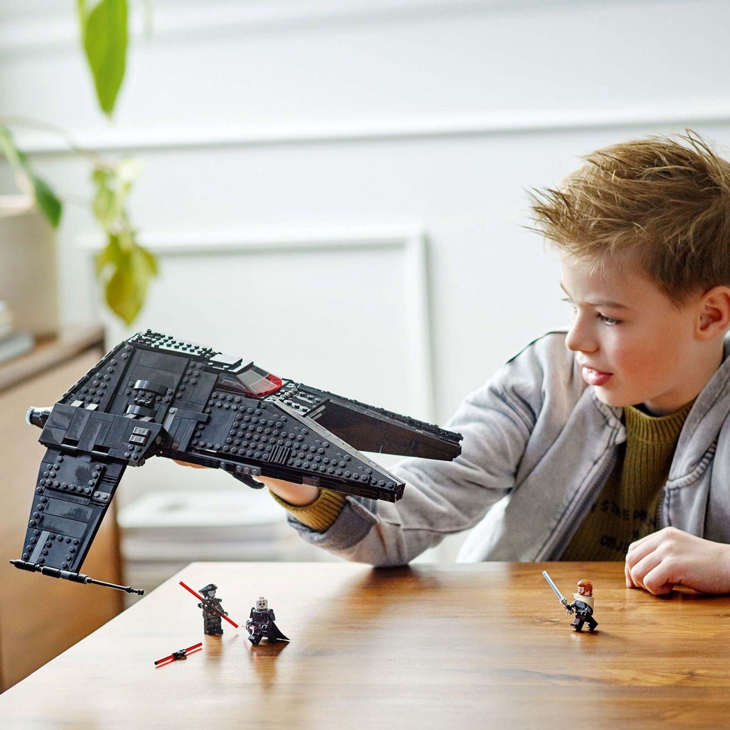 LEGO Star Wars Le transport de l’Inquisiteur Scythe 75336 Ensemble de construction (924 pièces)