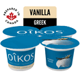 thumbnail image 2 of Oikos Greek Yogurt, Vanilla, Blended, 2% M.F, 4x100g, 2 of 7