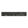 thumbnail image 2 of StarTech.com HDMI Splitter - 2-Port - 4K 60Hz - HDMI Splitter 1 In 2 Out - 2 Way HDMI Splitter - HDMI Port Splitter (ST122HD202) - Video/audio splitter - 2 x HDMI - desktop - for P/N: ST121HD20FXA, 2 of 5