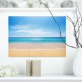thumbnail image 2 of Designart Calm Blue Sea and Sky Canvas Wall Art, 2 of 4