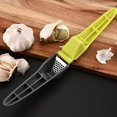 thumbnail image 4 of Kitchen Garlic Press Stainless Steel Manual Garlic Crusher Masher Plastic Squeezer Home Kitchen Mincer, 4 of 9