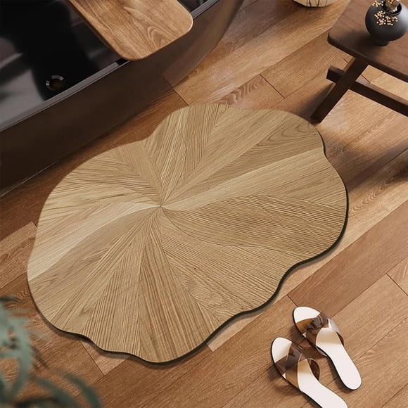 Bathroom Mat Absorbent Diatomaceous Earth Floor Mat Quick Drying Non Slip Water Absorbing for Bathroom Entrance and Shower Areas Sopatenor