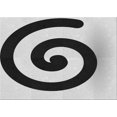 thumbnail image 1 of Ahgly Company Tapis d'Intérieur Rectangulaire Transitionnel Gris Loup Gris Lavable à la Machine, 2 Pieds x 3 Pieds, 1 of 7