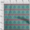 thumbnail image 1 of oneOone Polyester Lycra Fabric Leaves & Lotus Block Print Fabric By Yard 56 Inch Wide, 1 of 4