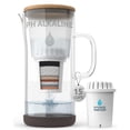 thumbnail image 1 of Invigorated Water pH Restore Glass Alkaline Water Pitcher - Long Lasting Water Filter Pitcher with Multi-Stage Filtration System - Glass Water Jug for High pH, Pure Drinking W, 1 of 8