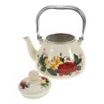 thumbnail image 1 of HAOANFloral Camping Kettle Retro Electric Tea Enamel Pot, 1 of 8