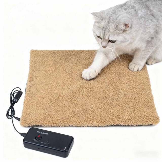 Adjustable Temperature Heating Pad with Timer for Indoor Warmth Comfort