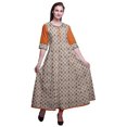 thumbnail image 1 of Bimba Robe Anarkali Longue Tenue Ethnique Indienne pour Femmes Maxi Kurta EthnicKurti, 1 of 6