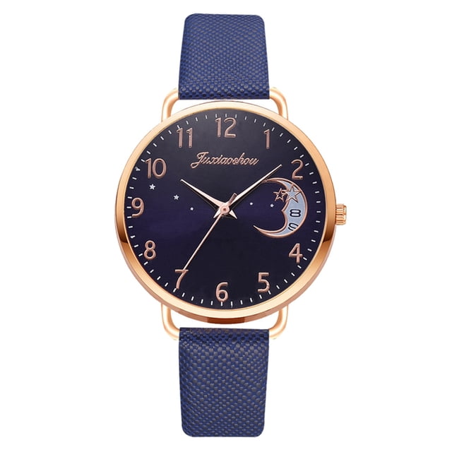 XZNGL Sleek Minimalist Fashion With Strap Dial Womens Quartz Watch Gift Watch