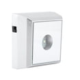 thumbnail image 3 of Led Base Led Holder Plastic Square Led Lamp Base Stand Holder For  Acrylic Statue Display Silver White Light, 3 of 8