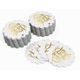 thumbnail image 3 of Inkdotpot Real Gold Foil Jingle All The Way Christmas Tags Favor Hang Paper Tags 50 Pieces, 3 of 6