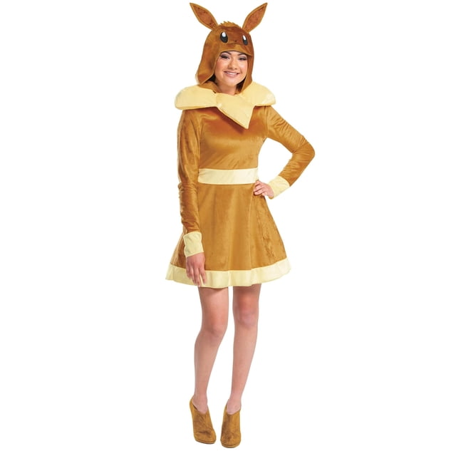 Pokemon Women's Eevee Dress Costume