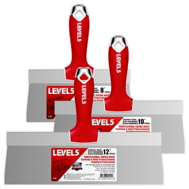 Level 5 Stainless Steel Taping Knife Set 5-619