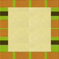 thumbnail image 1 of Ahgly Company Machine Washable Indoor Square Transitional Sedona Brown Area Rugs, 8' Square, 1 of 7