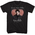 thumbnail image 1 of Twilight Love The Sparkle Black T-Shirt, 1 of 2